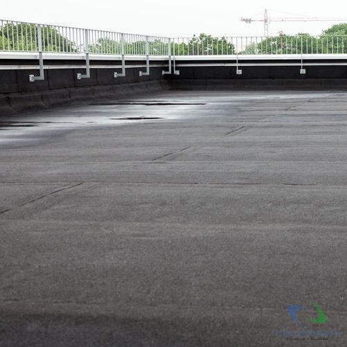 Vulcanized rubber roof